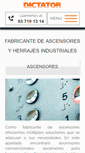 Mobile Screenshot of dictator.es